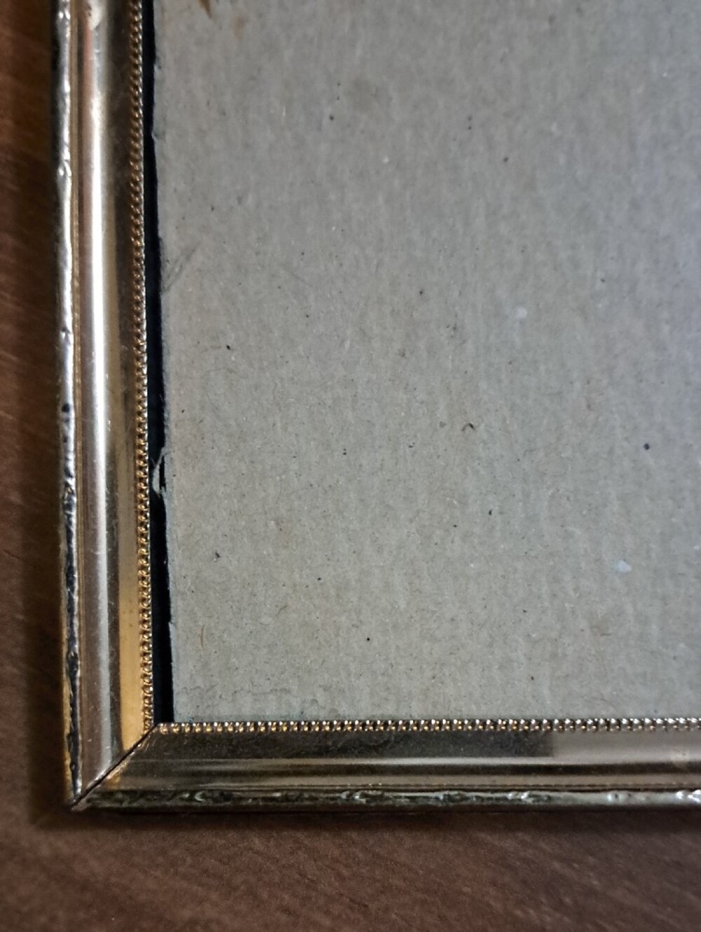 Slim Brass Picture Frame No Glass - Rectangular - Picture 2 of 6